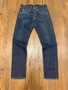 Edwin Men's Regular Tapered Raw Indigo Denim Jeans